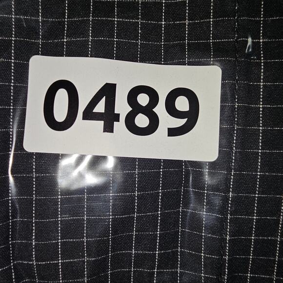 Mens Polo Ralph Lauren Black Check w/ Polo Horse Logo S/M 100% Cotton - Picture 9 of 9